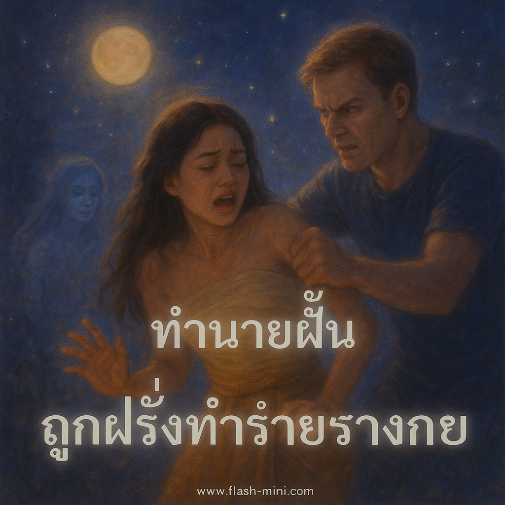 ทำนายฝัน ถูกฝรั่งทำร้ายร่างกาย